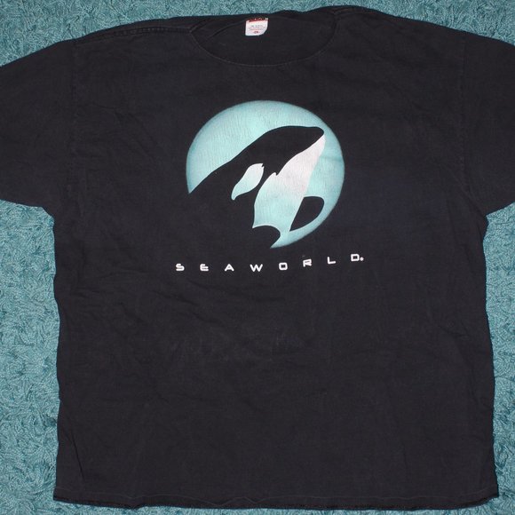 SEAWORLD Vintage 2XL Shirt - Picture 1 of 2